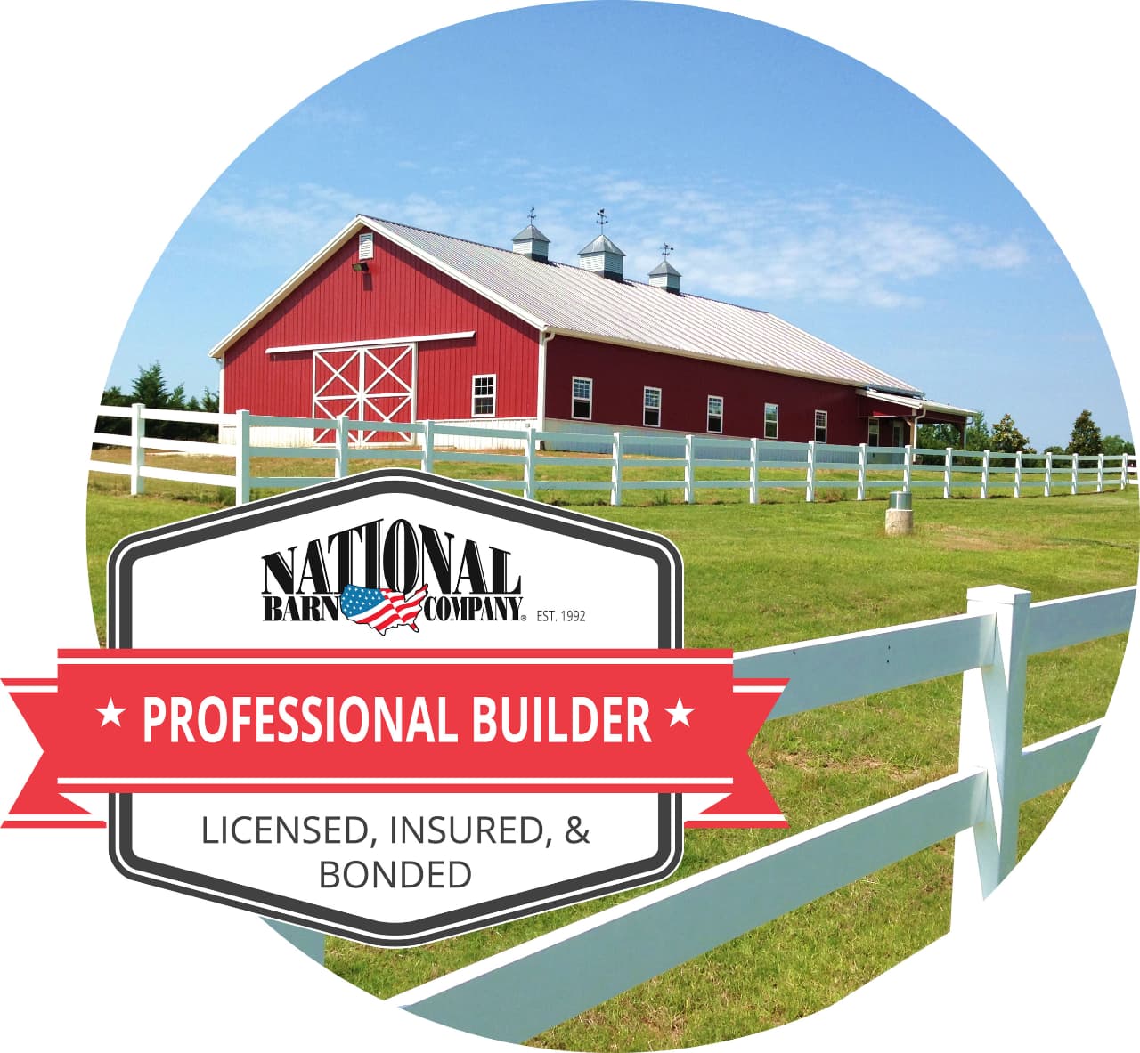 Pole Barn Construction, National Barn Company, Post-Frame, Alabama, Georgia, Indiana,Kentucky, Mississippi, North Carolina, South Carolina, Tennessee, Arkansas,Illinois, Iowa,Kansas, Louisiana,Missouri, Nebraska, Oklahoma,Texas, Colorado, Wyoming